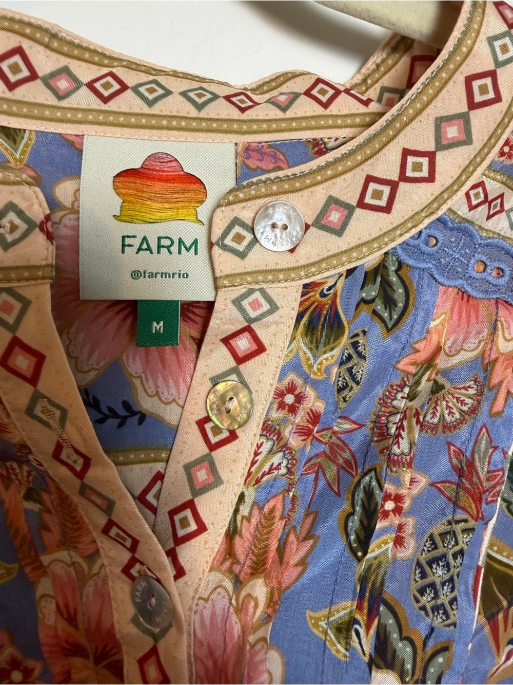 NWT Farm Rio Blouse - Picture 3 of 9